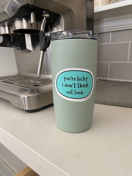 WS Feeling Pretty Sweary Vinyl Sticker