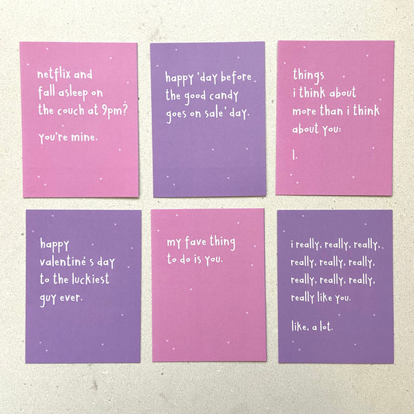 Valentine’s Day Lunchbox Notes set of 12