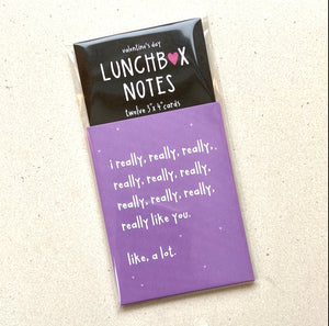 Valentine’s Day Lunchbox Notes set of 12