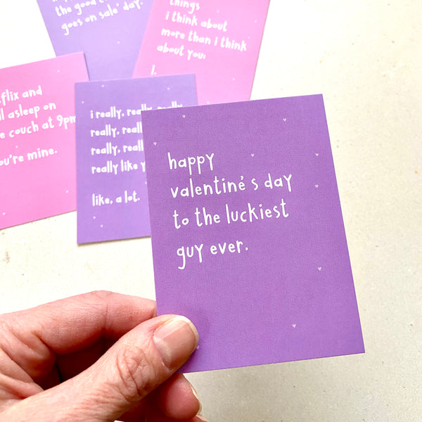 Valentine’s Day Lunchbox Notes set of 12