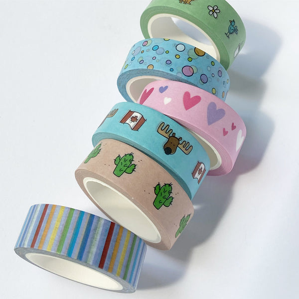 Pink Hearts Washi Tape