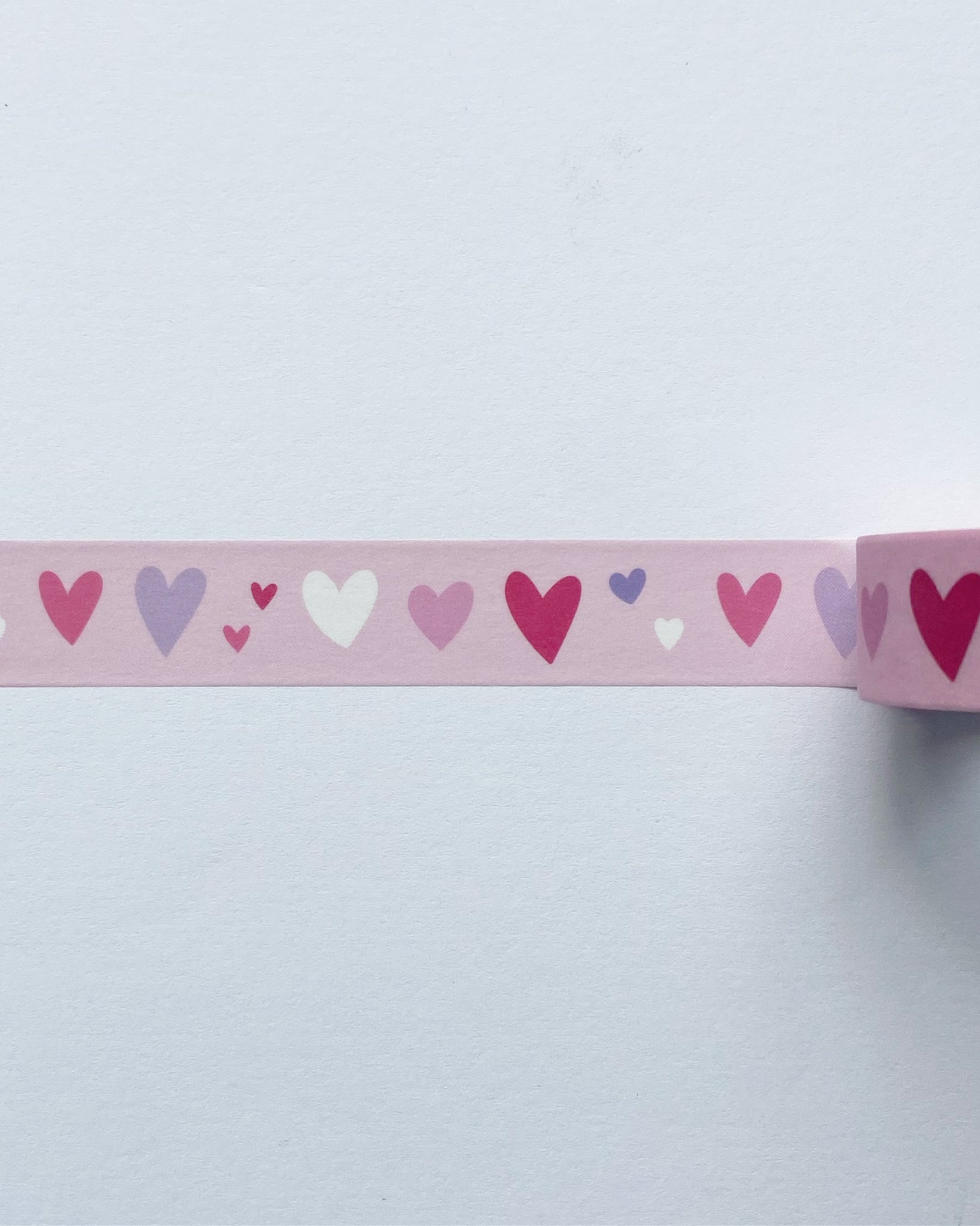 Pink Hearts Washi Tape