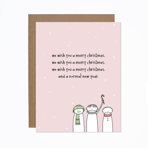 WS Normal New Year card (bundle of 6)