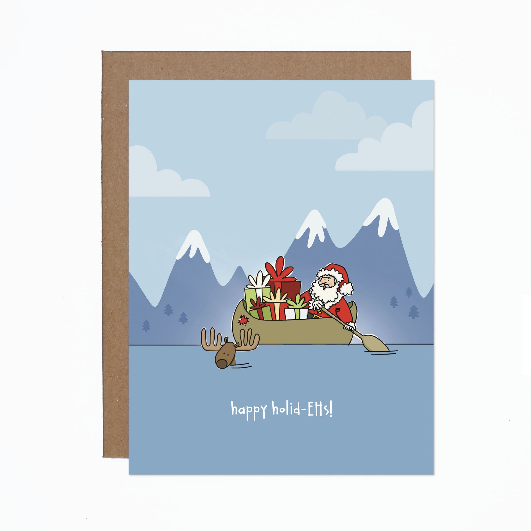 Happy HolidEHs Christmas card