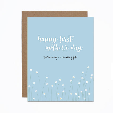 First Mother's Day card