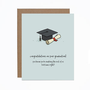 Graduation Diploma card