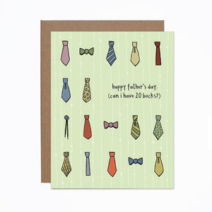 Father's Day (20 bucks) card