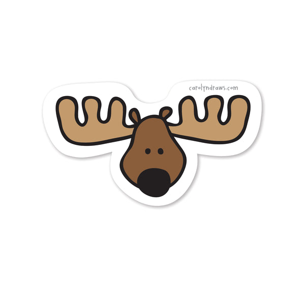 Canada Moose vinyl sticker