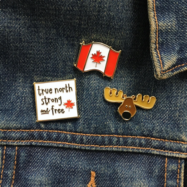 Canada Flag enamel pin