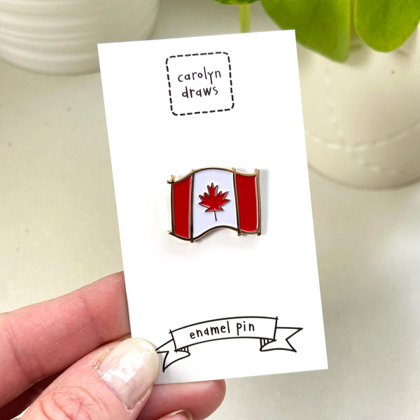Canada Flag enamel pin