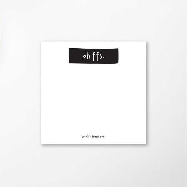 WS Oh FFS Post-it™ Sticky Notes