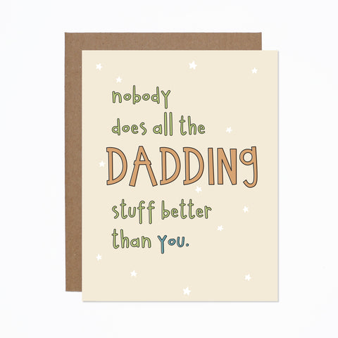 WS Dadding card (bundle of 6)