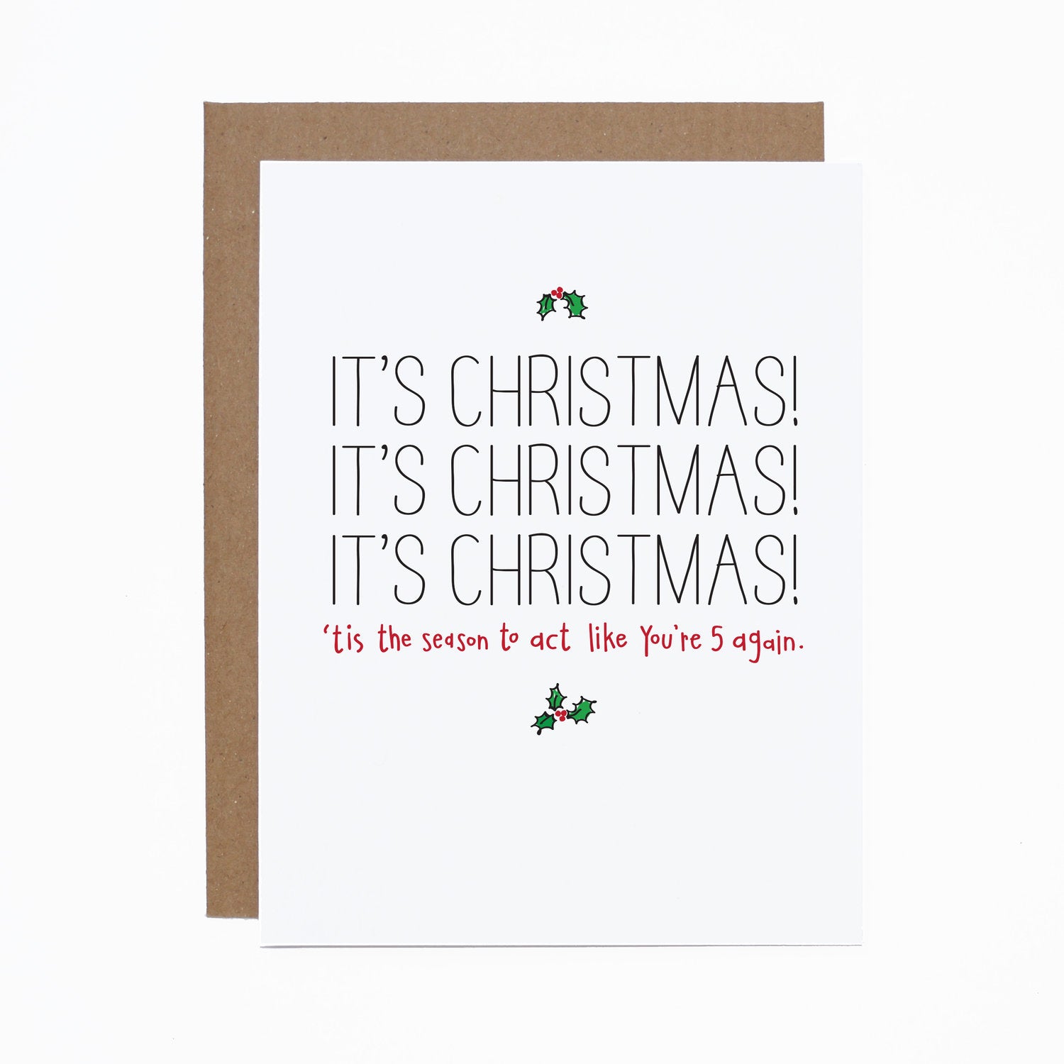 It's Christmas card