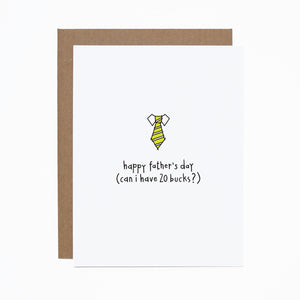Father's Day (20 bucks) card
