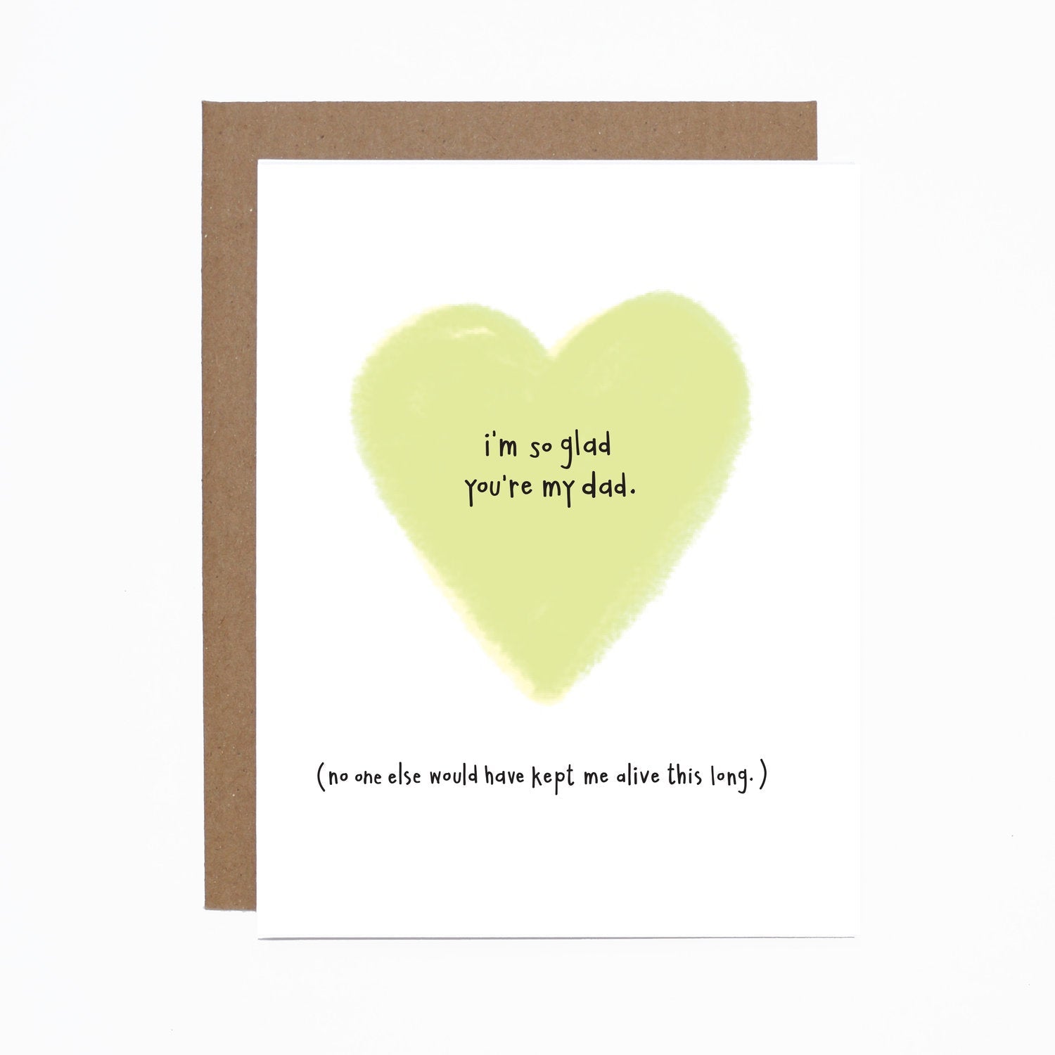 WS  Father's Day (kept me alive) card (bundle of 6 cards)