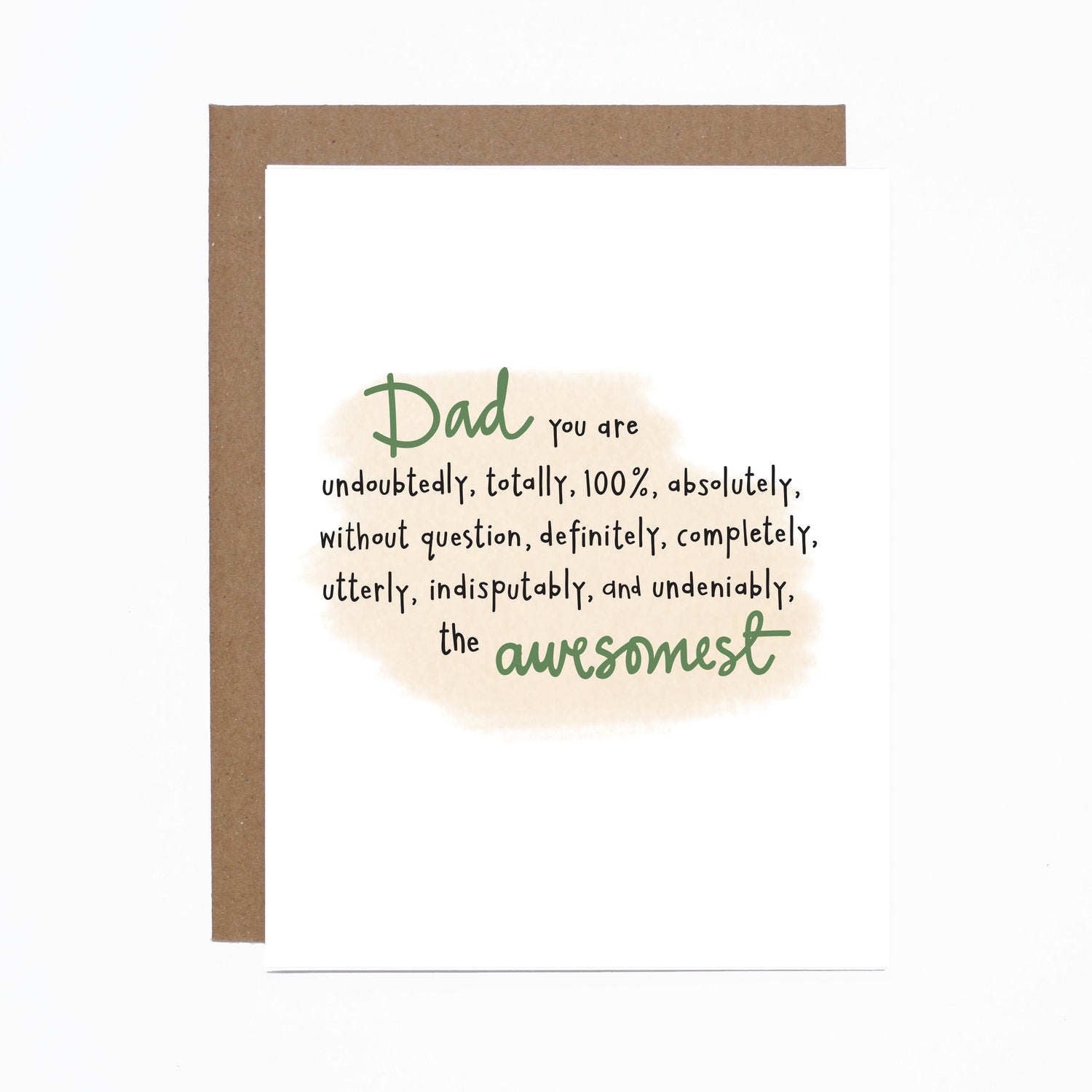 WS Father's Day (awesomest) card (bundle of 6 cards)