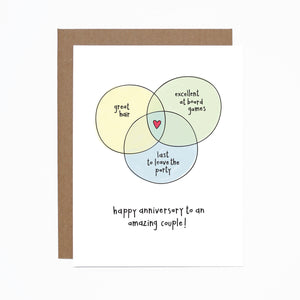 Anniversary Couple card