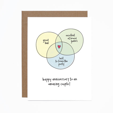WS Anniversary Couple card (bundle of 6)