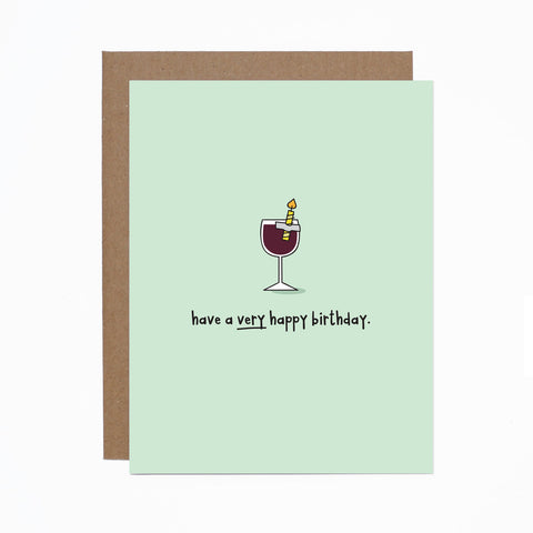 WS Birthday (wine) card (bundle of 6)