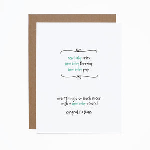 New Baby card