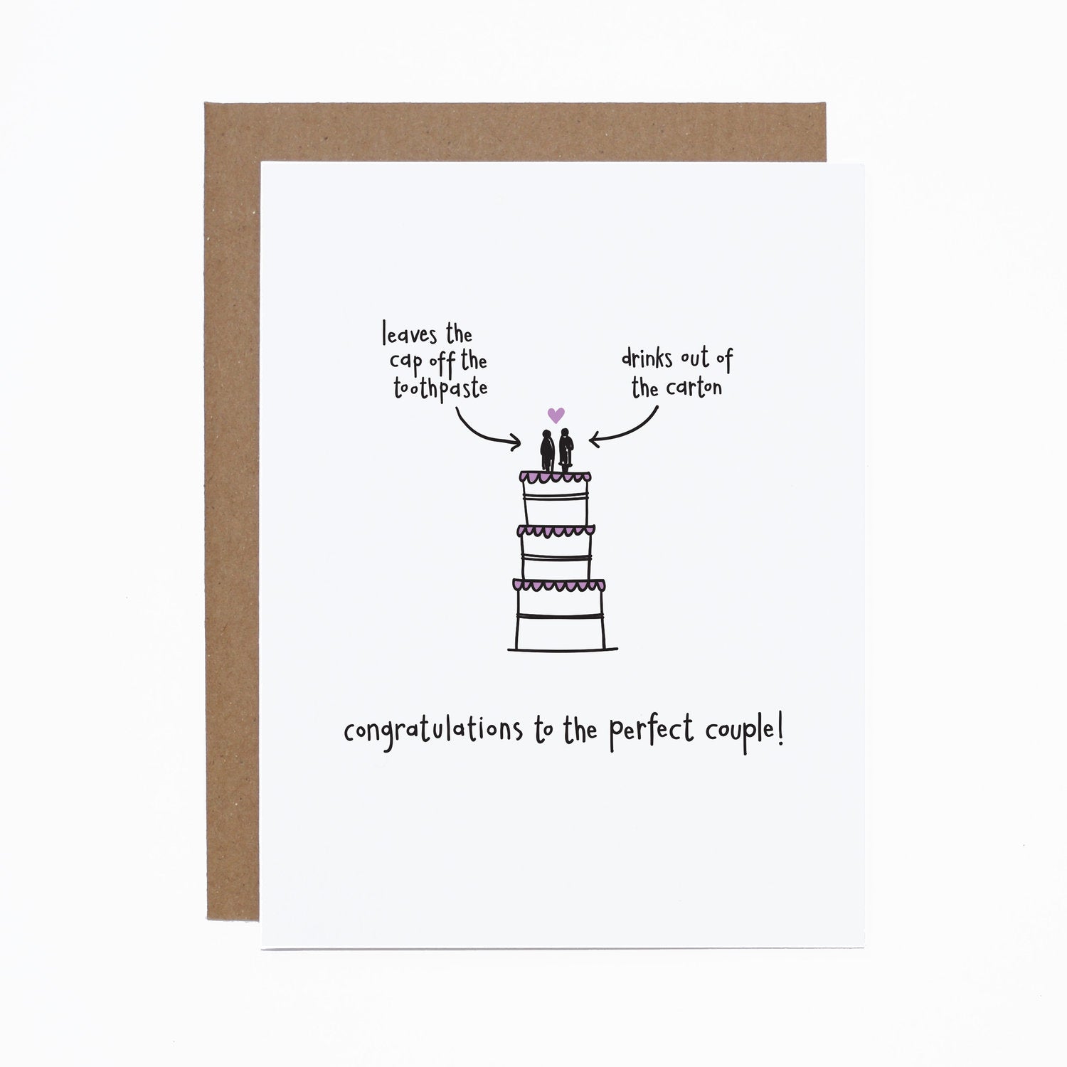 WS Perfect Couple card (bundle of 6)