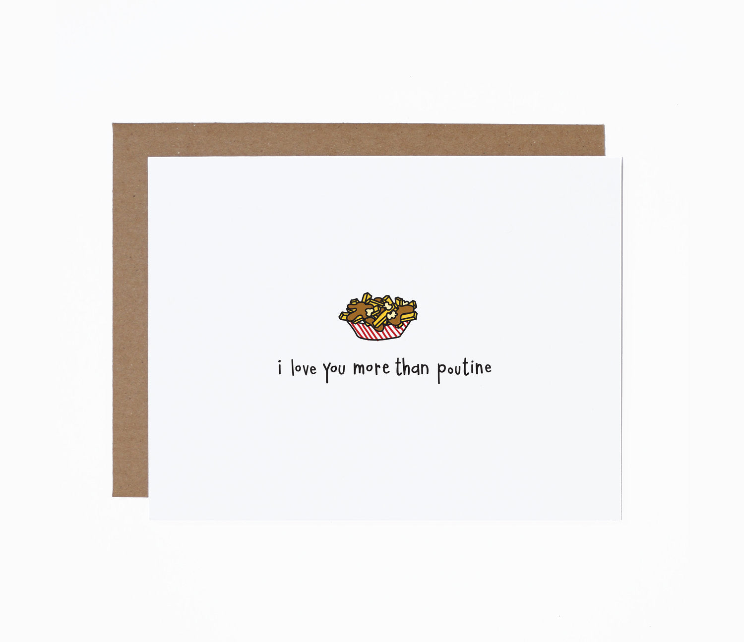 WS Poutine card (bundle of 6)