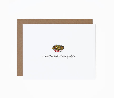 Poutine card