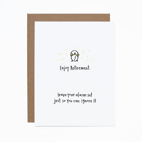 Retirement card