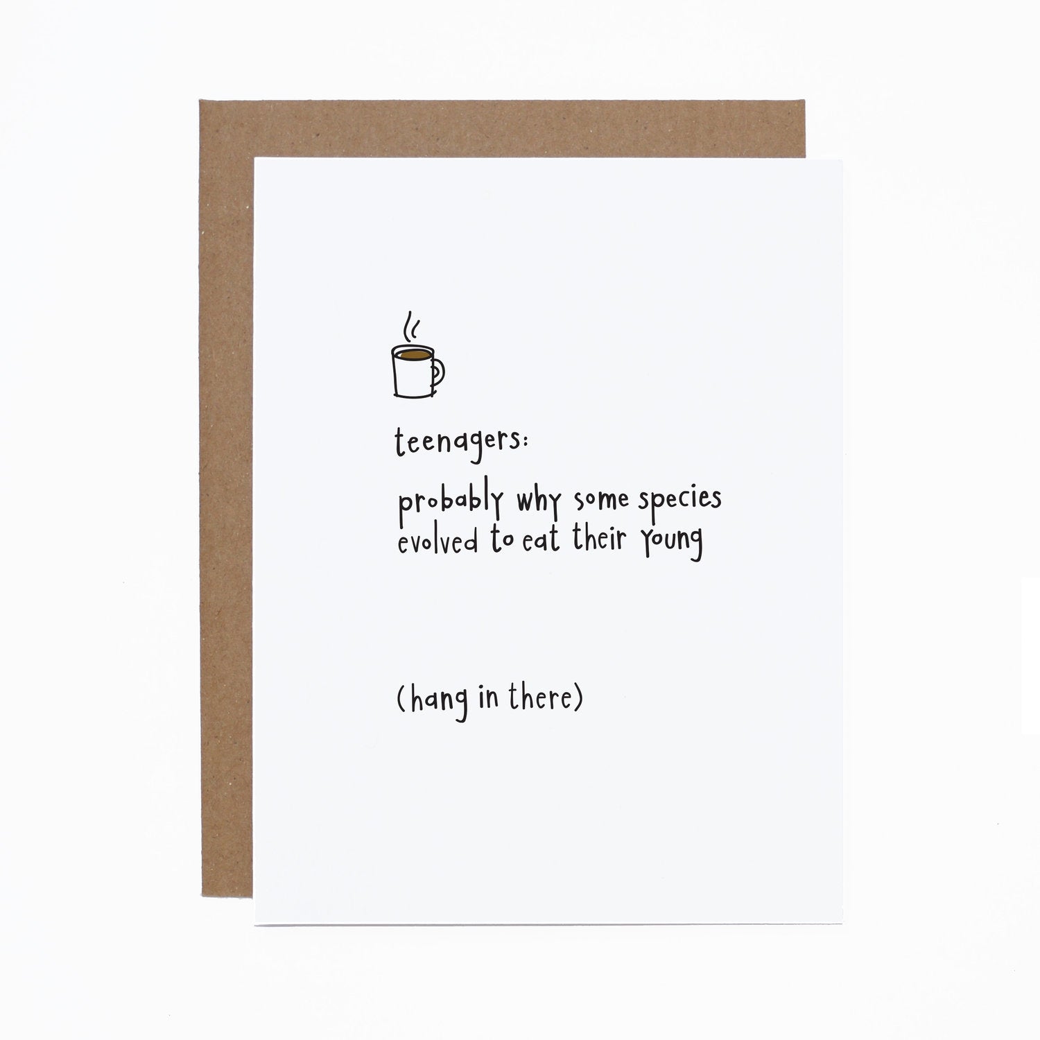 Teenagers card