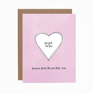 WS You Be You card (bundle of 6)