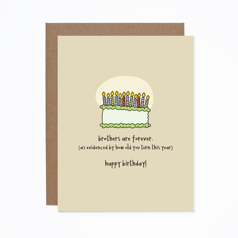 WS Brother Birthday card (bundle of 6)