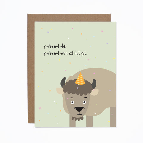 WS You're Not Even Extinct Birthday card (bundle of 6)