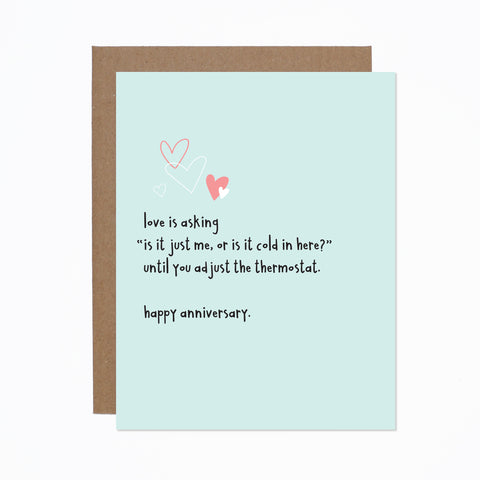 WS Love Is Anniversary card (bundle of 6)