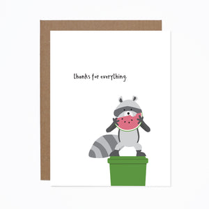 Thank You for Everything card