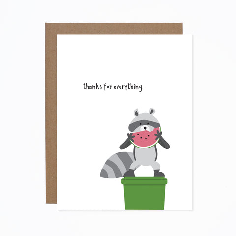 WS Thank You for Everything card (bundle of 6)