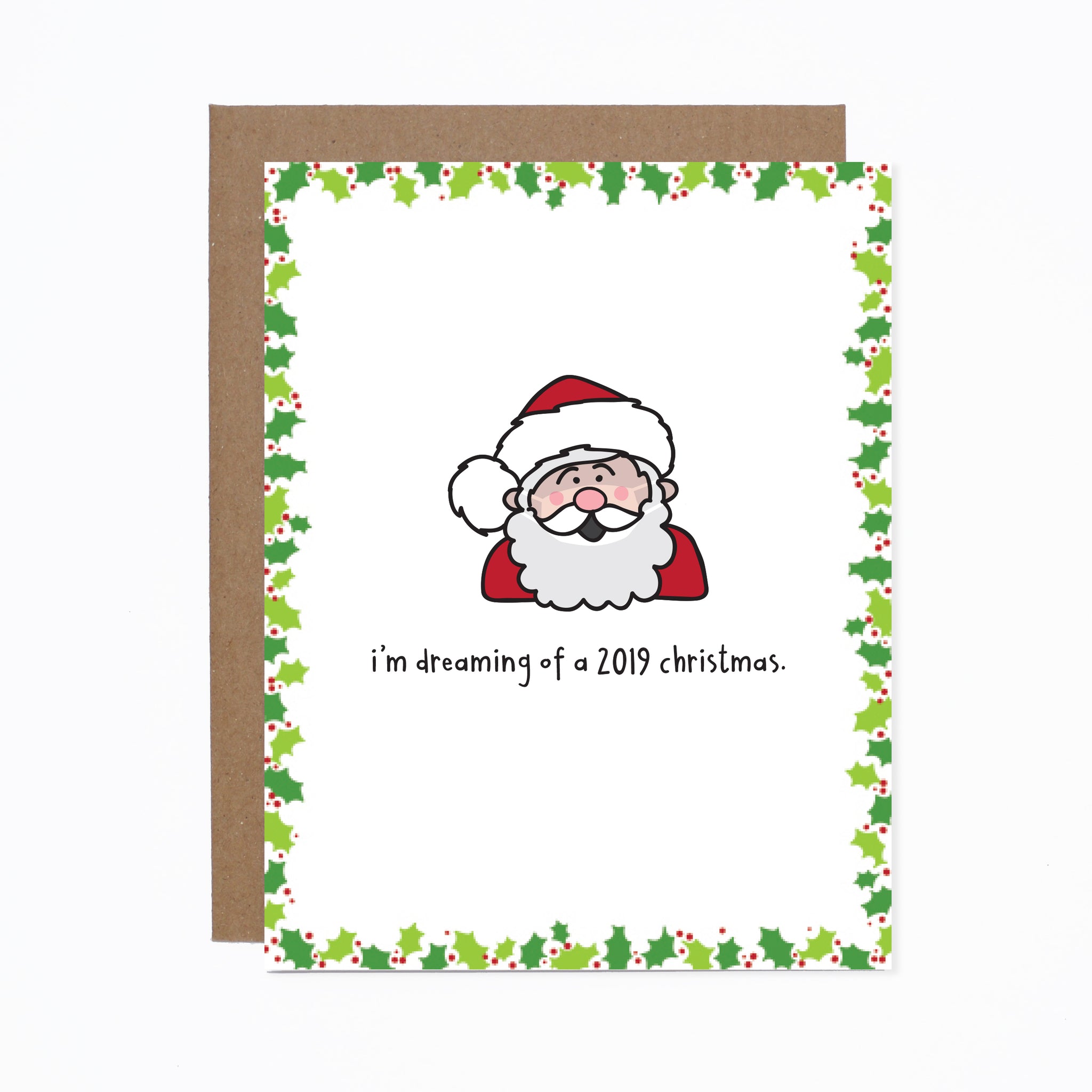 WS I'm Dreaming of a 2019 Christmas card (bundle of 6)