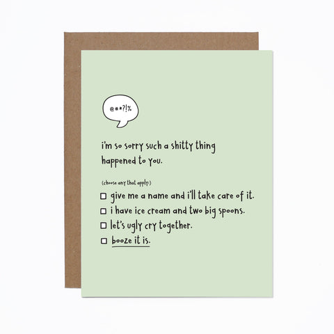 Shitty Thing Empathy card