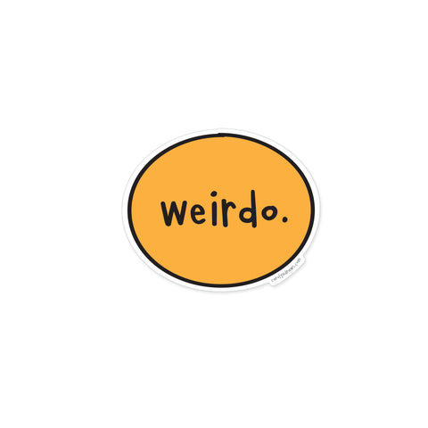 WS Weirdo Vinyl Sticker