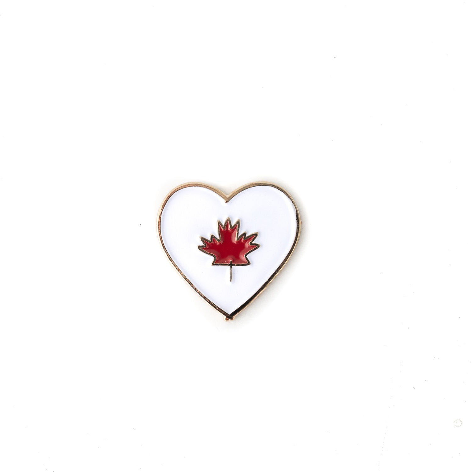 Canada Heart enamel pin