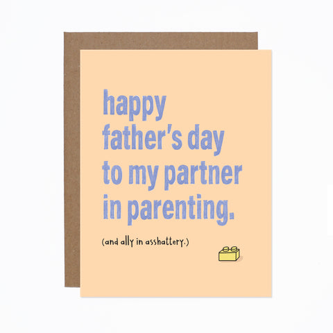 Father's Day Co-Parenting card