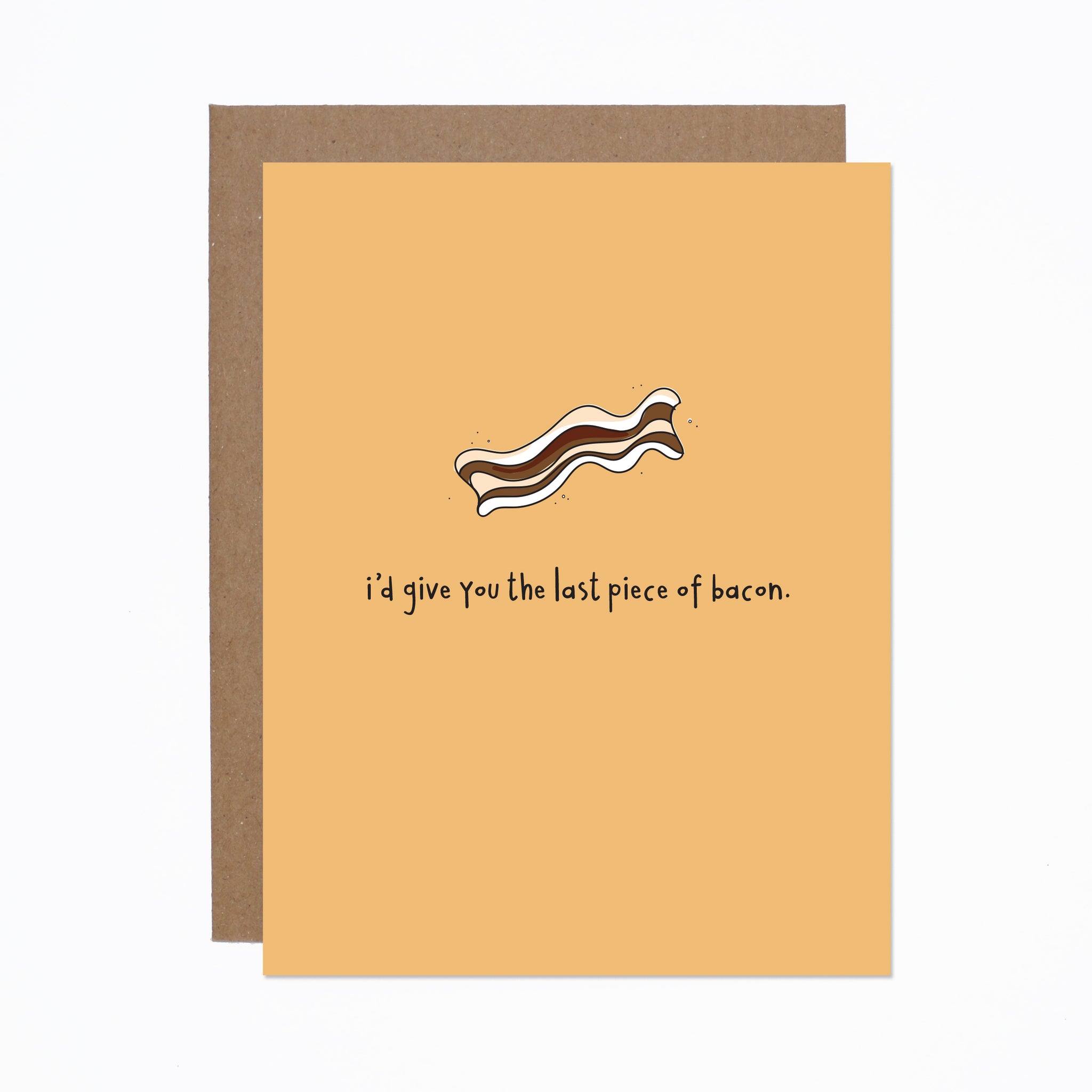 Bacon card carolyndraws Bacon card carolyndraws