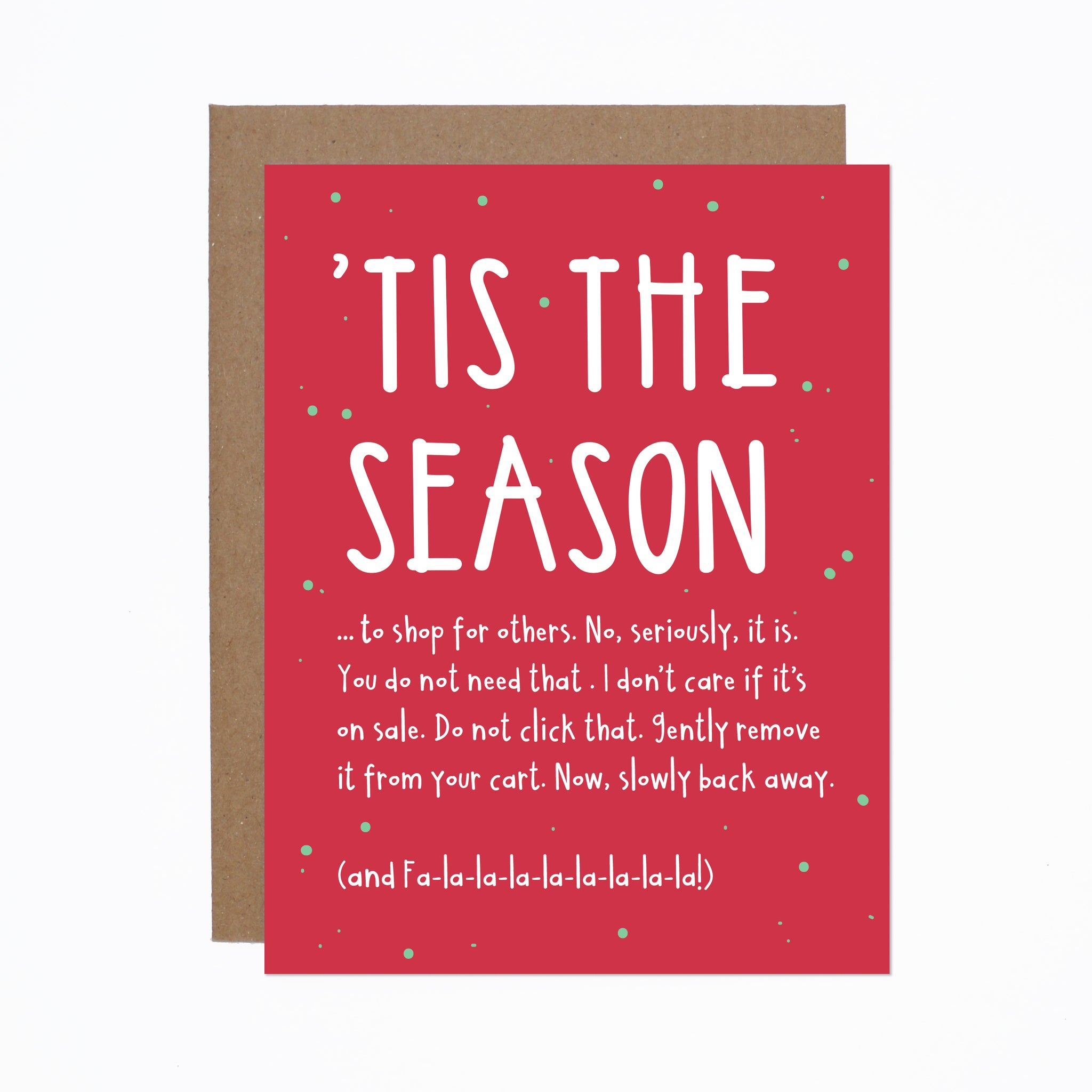 Tis The Season card
