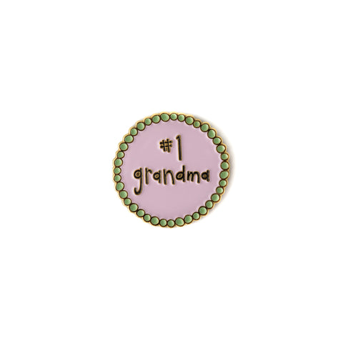 WS #1 Grandma enamel pin
