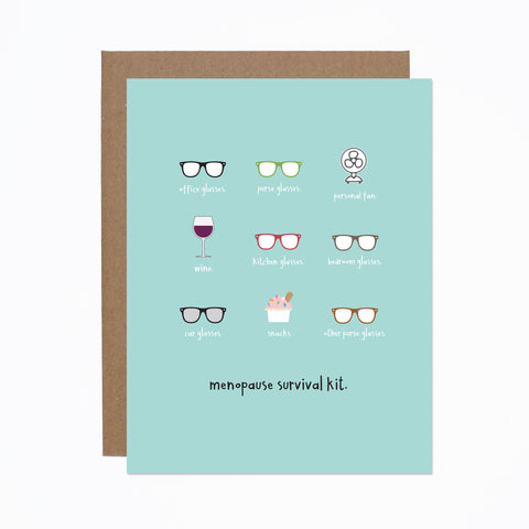 Menopause Survival Kit card