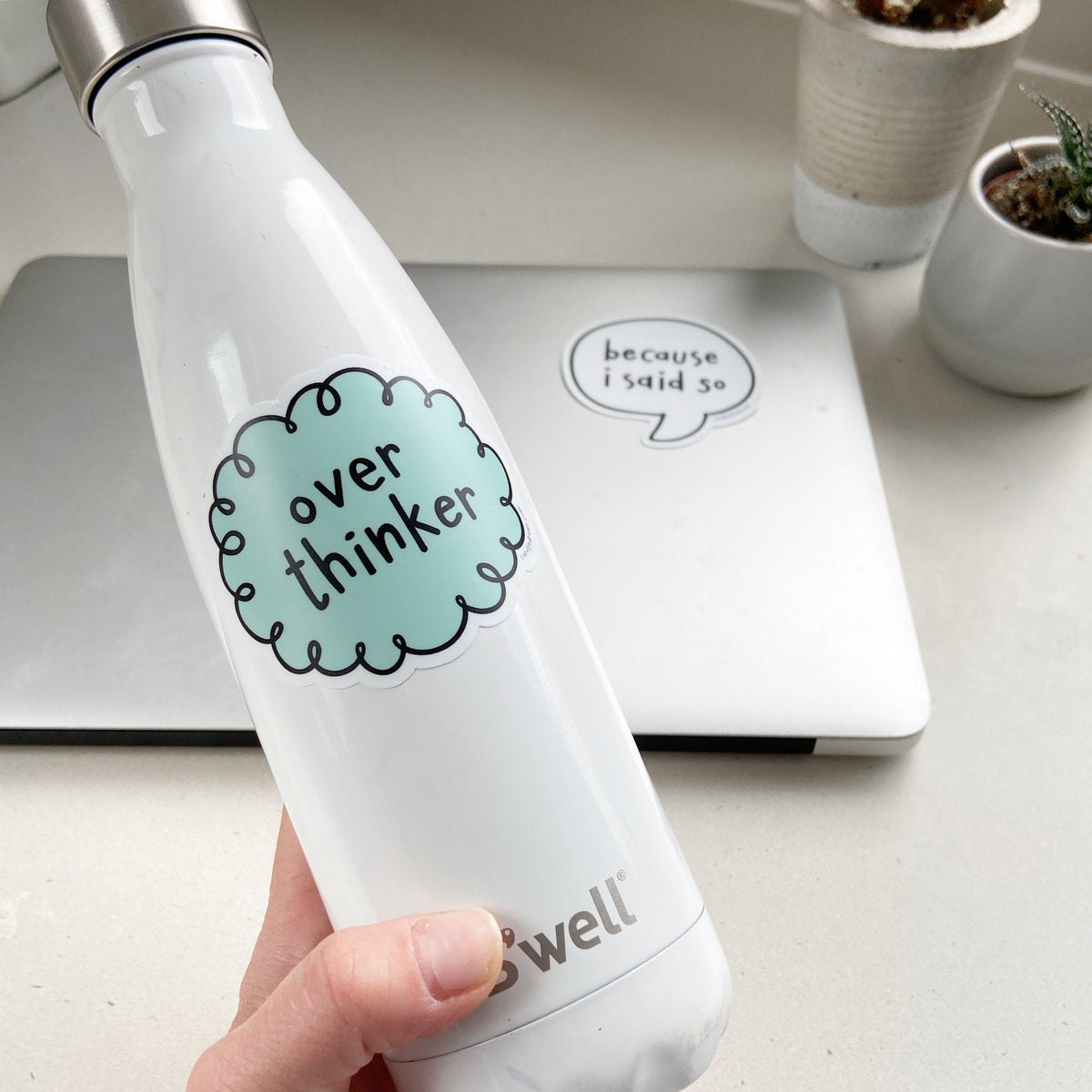 WS Weirdo Vinyl Sticker – carolyndraws